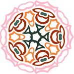原创印花剪花古典图案图形元素