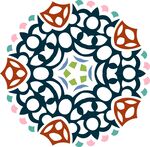 原创印花剪花古典图案图形元素
