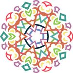 原创印花剪花古典图案图形元素