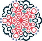 原创印花剪花古典图案图形元素