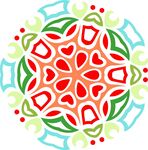 原创印花剪花古典图案图形元素