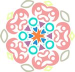 原创印花剪花古典图案图形元素