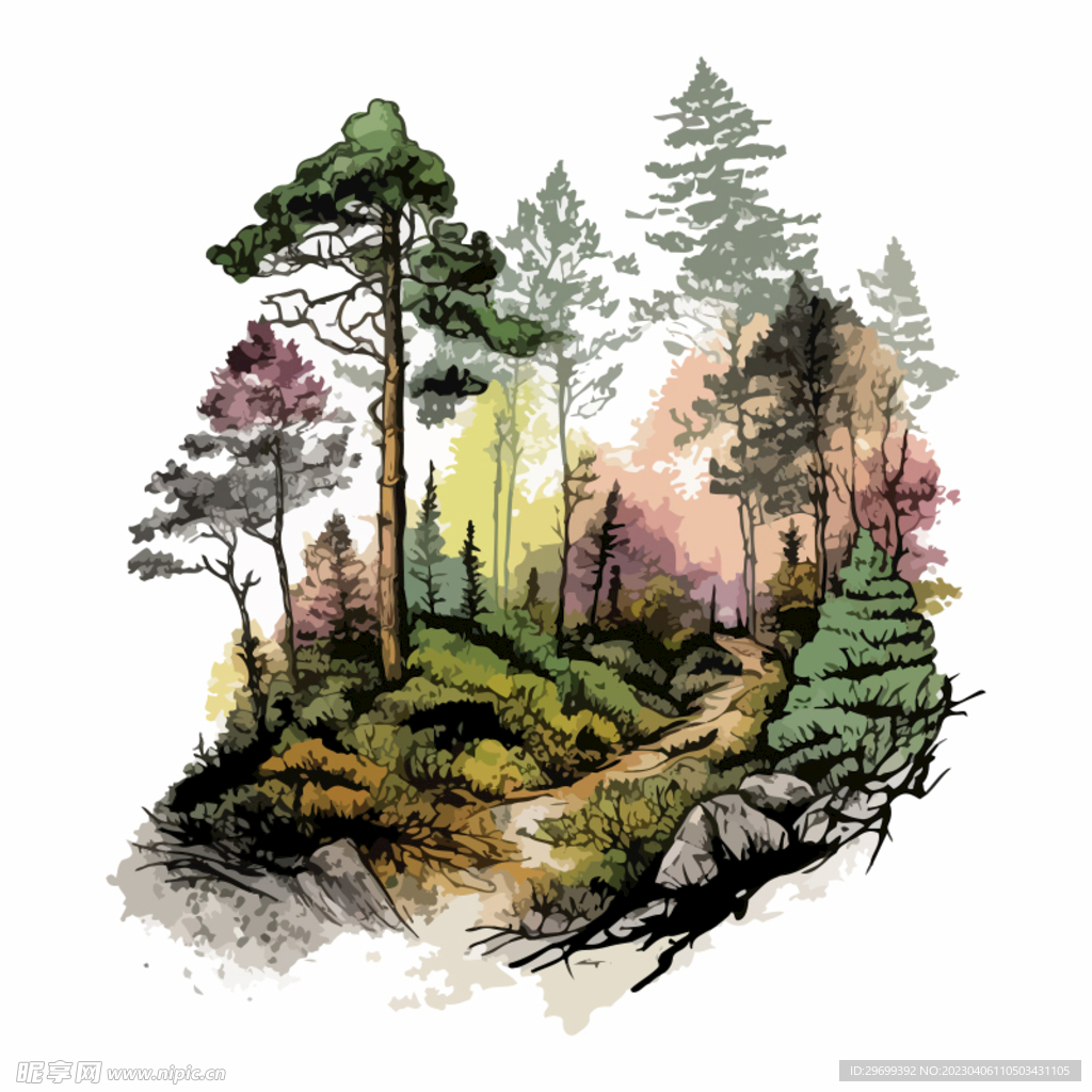 山水画