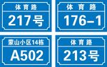 门牌号