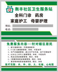 社区卫生服务站名片