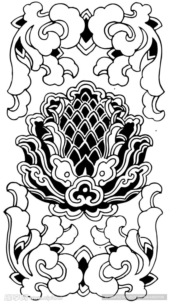 古典花纹