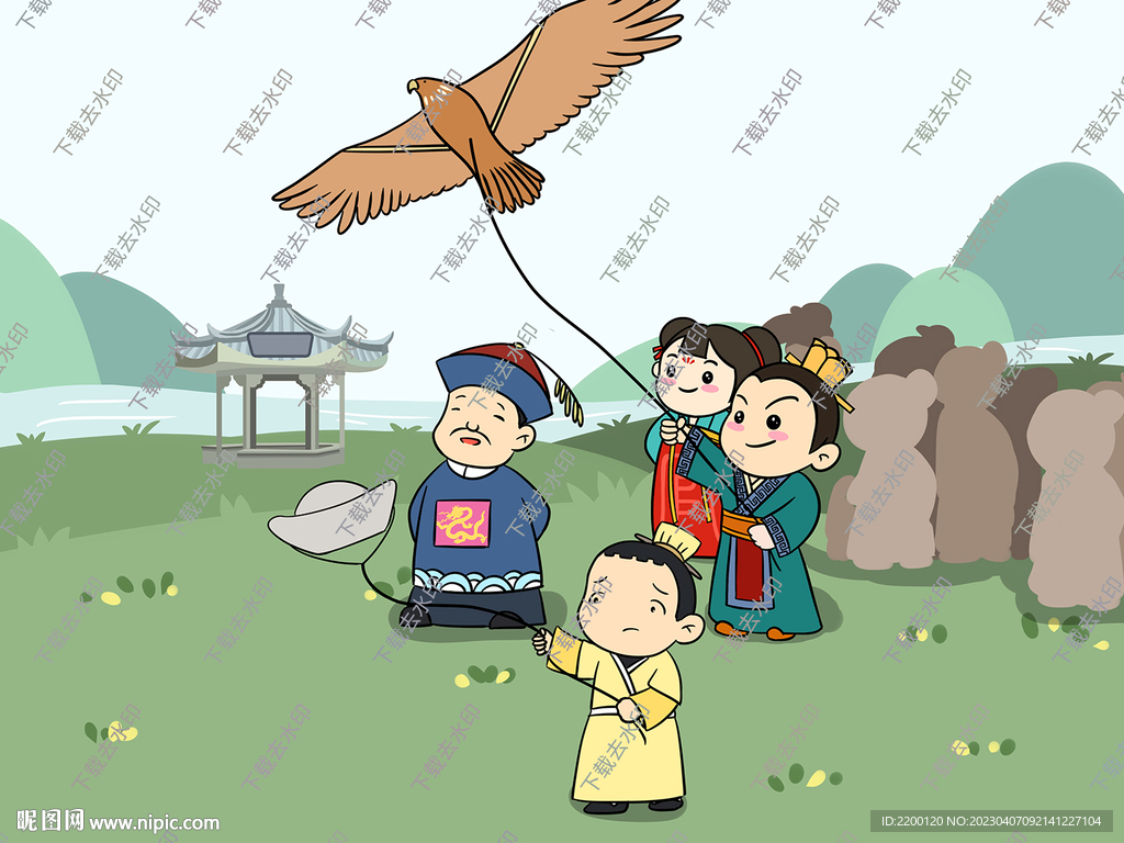传统文化插画