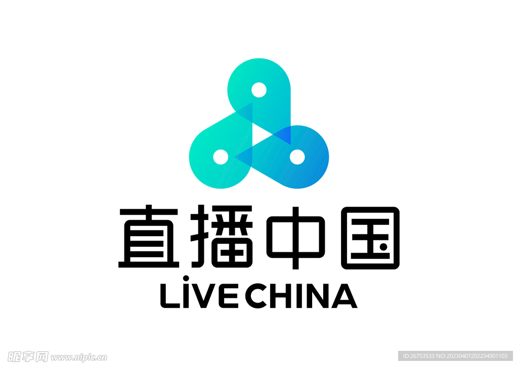 直播中国 LOGO 标志