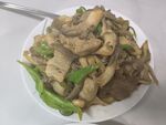 青椒蘑菇烧肉