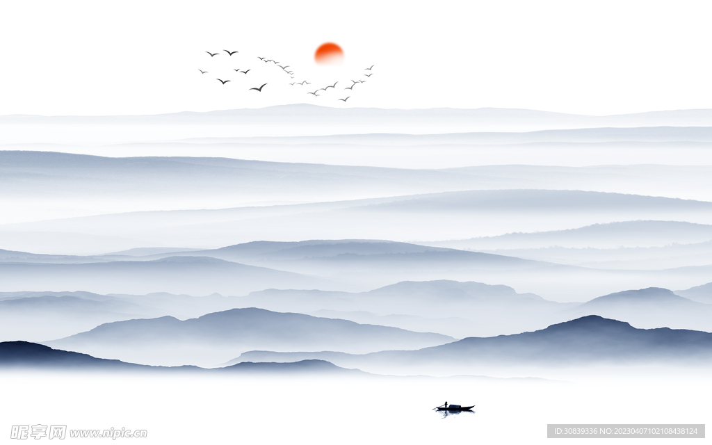 山水画