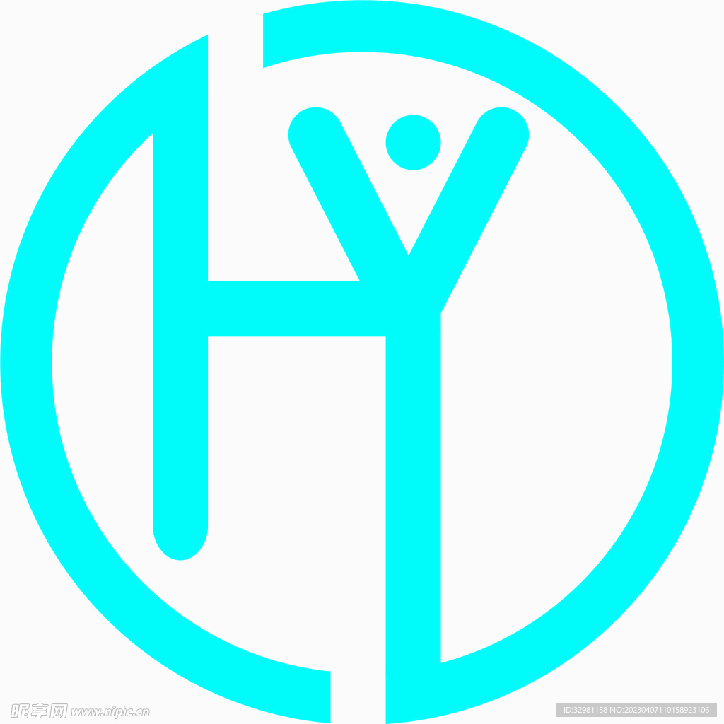 HY字母logo