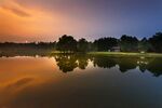 湖边风光
