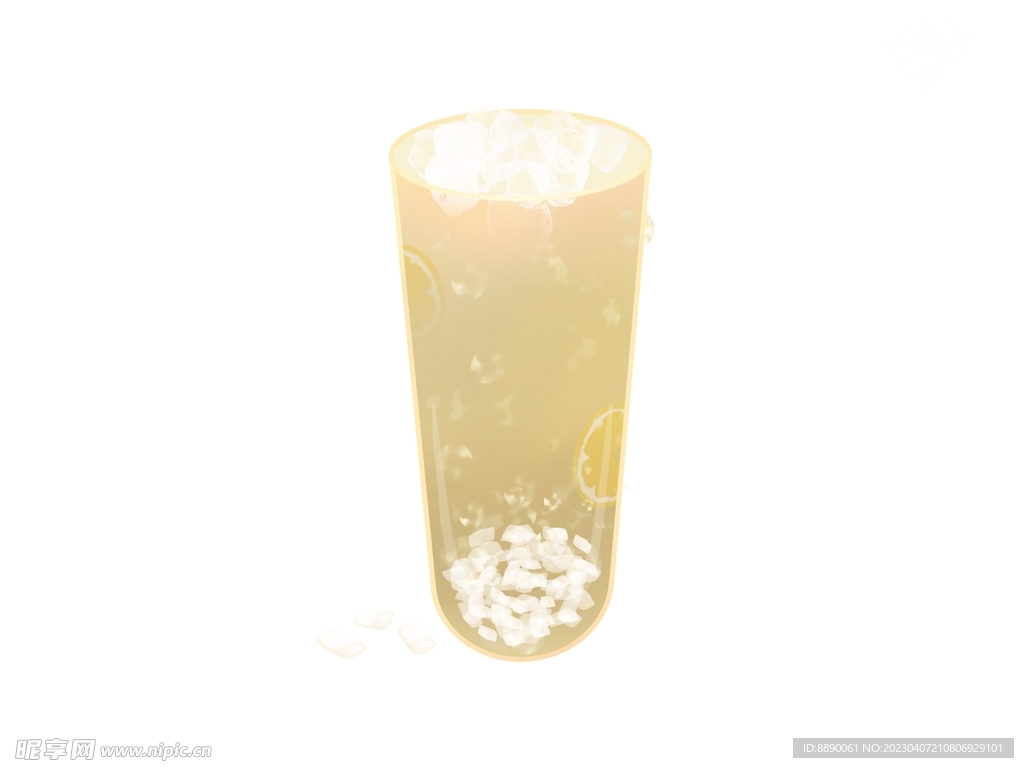 奶茶 果汁 手绘 