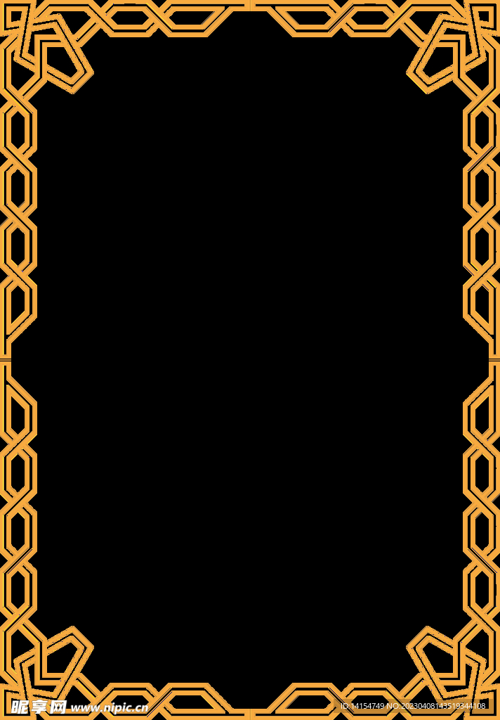 古典花纹边框