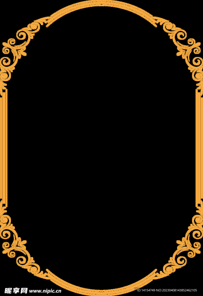 古典花纹边框