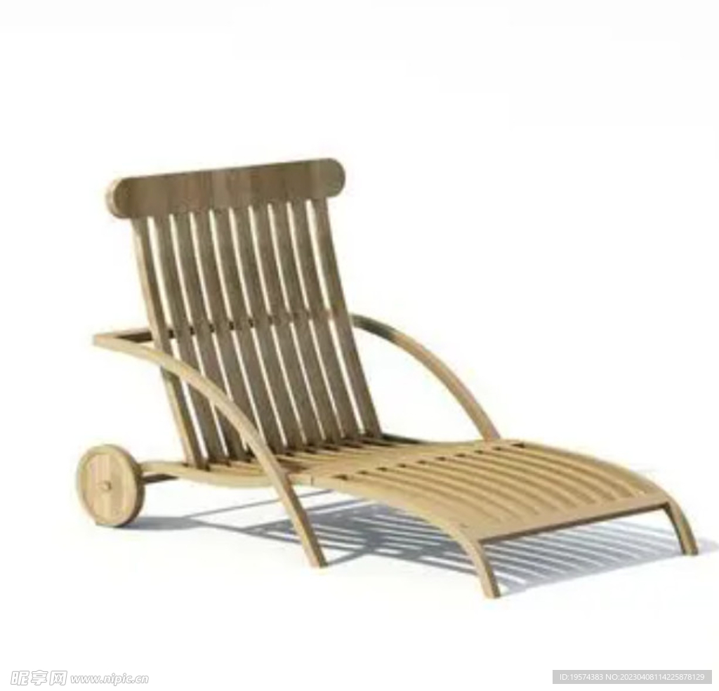C4D模型 躺椅