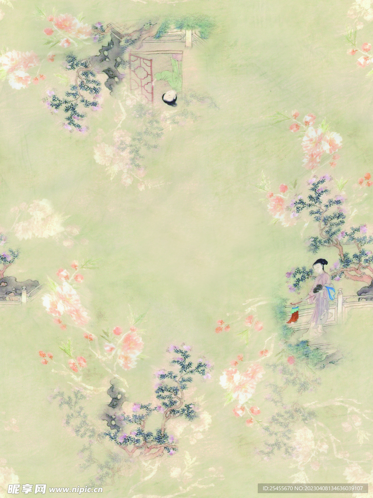 旗袍花