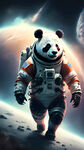 太空熊猫