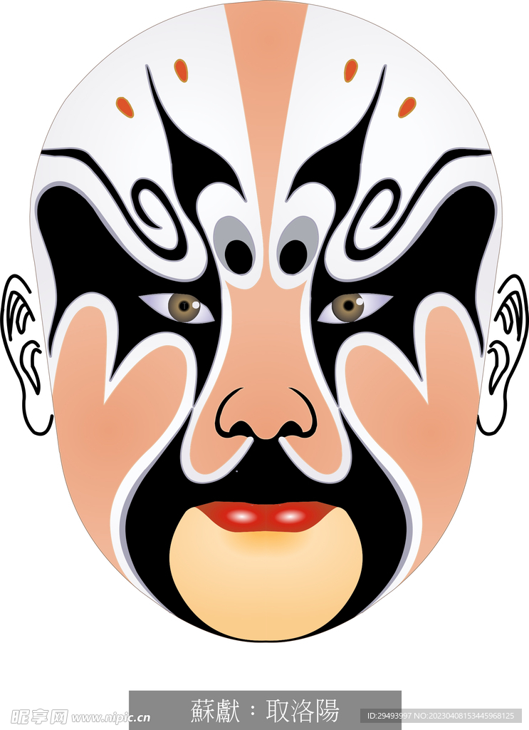 京剧脸谱