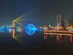 夜晚园区风景