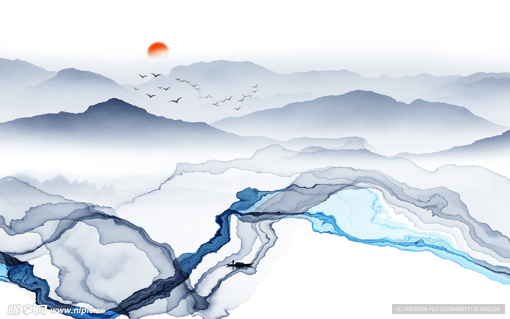 山水画