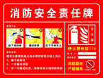 消防安全责任牌