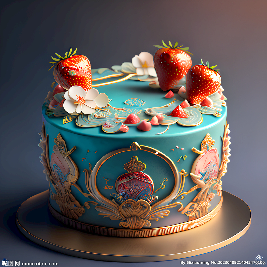 生日蛋糕草莓
