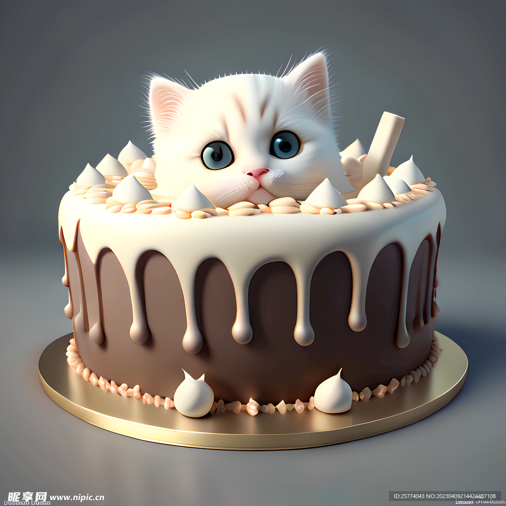 kitty翻糖蛋糕,哈喽tty猫蛋糕图片,夫熊猫翻糖蛋糕(第2页)_大山谷图库