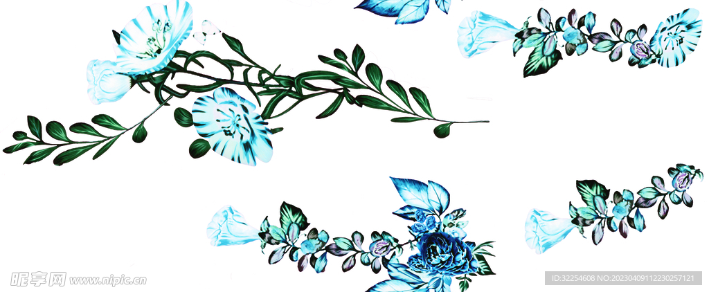 手绘花  