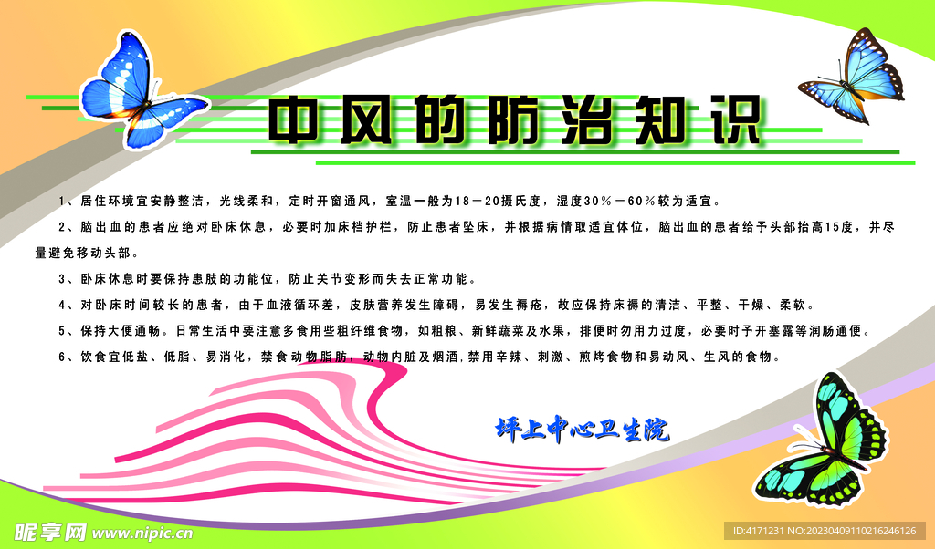 医院海报