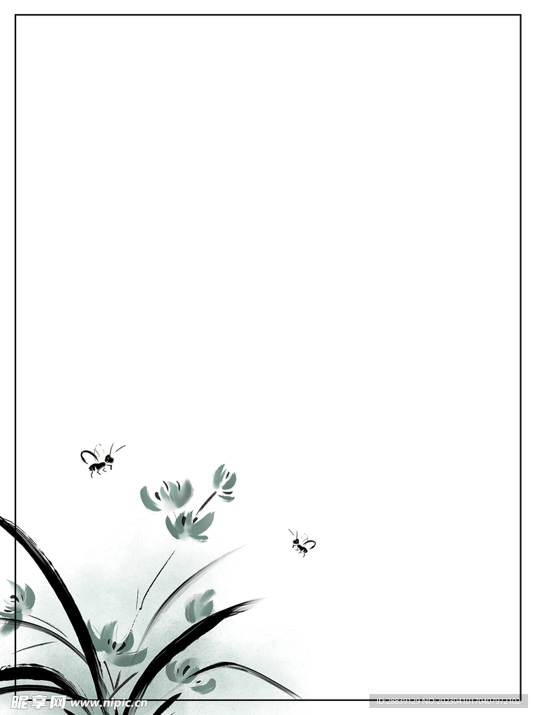  兰花背景 