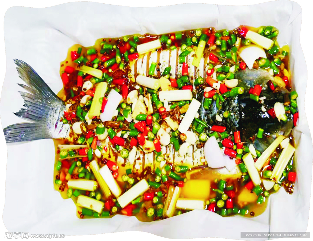 双椒纸包鲈鱼怎么做_双椒纸包鲈鱼的做法_豆果美食