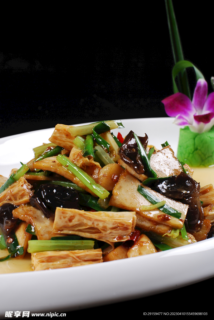 香炒老豆腐