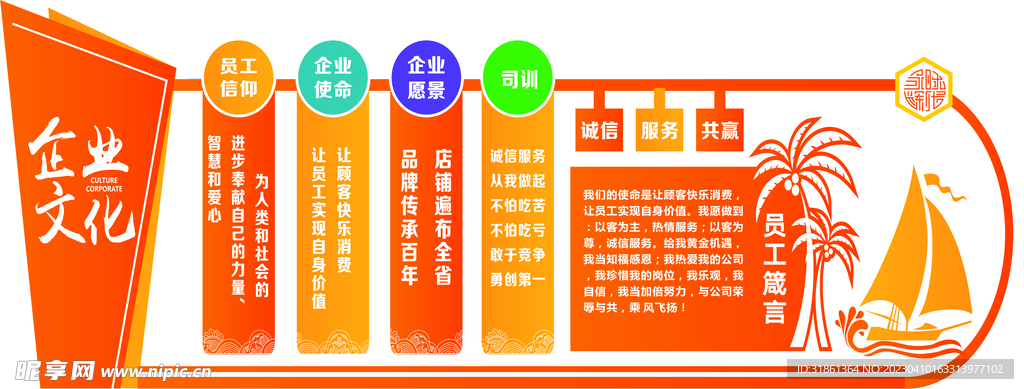 企业文化墙