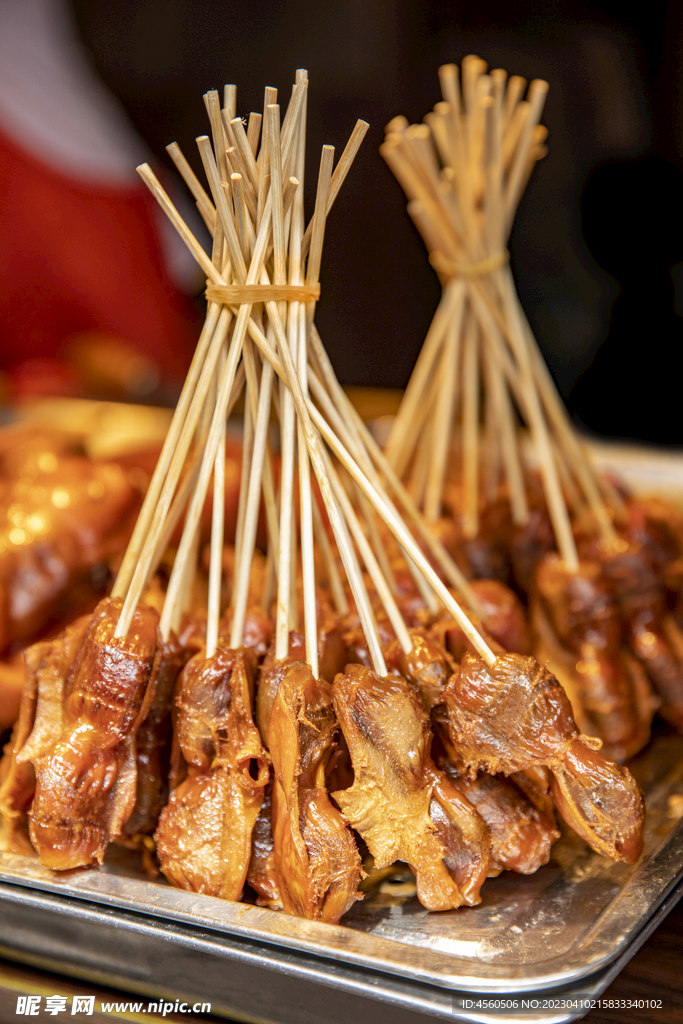 卤味 串串 辣味 香辣 鸡杂