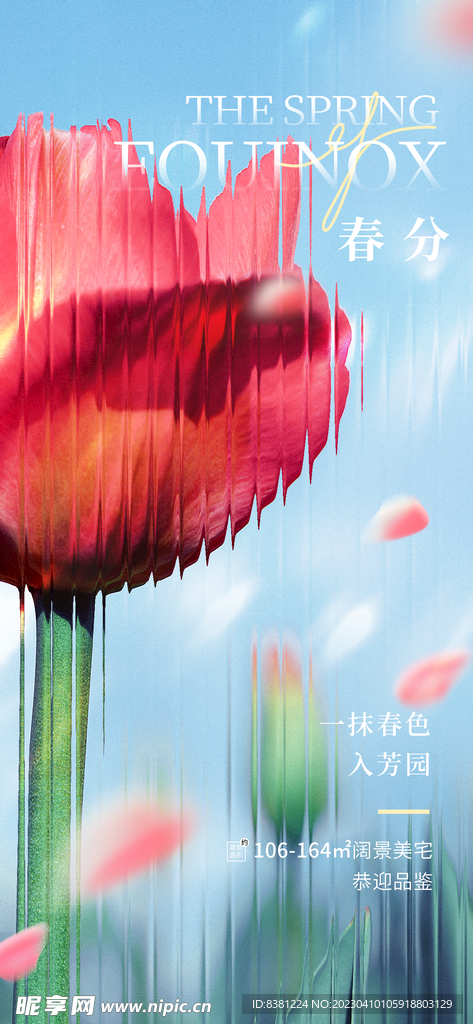 春分节气海报