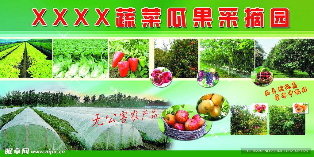 蔬菜瓜果采摘园