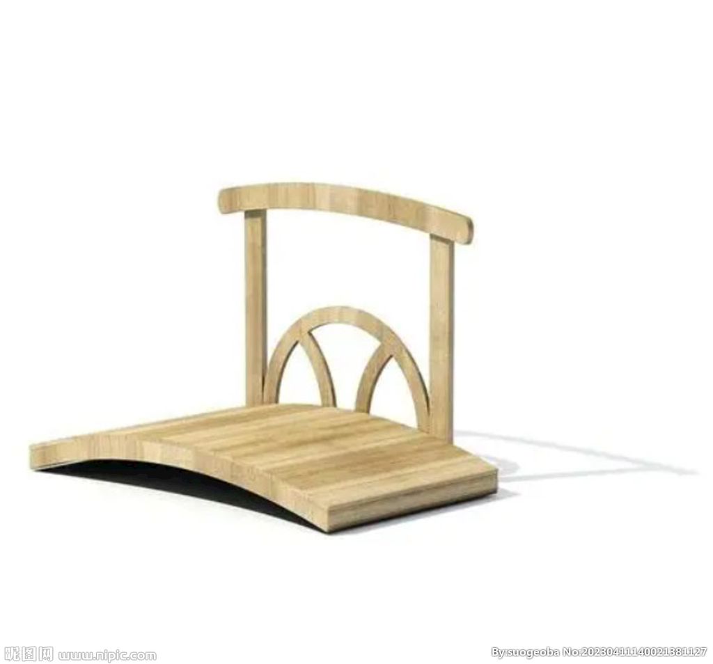 C4D模型 独木桥 