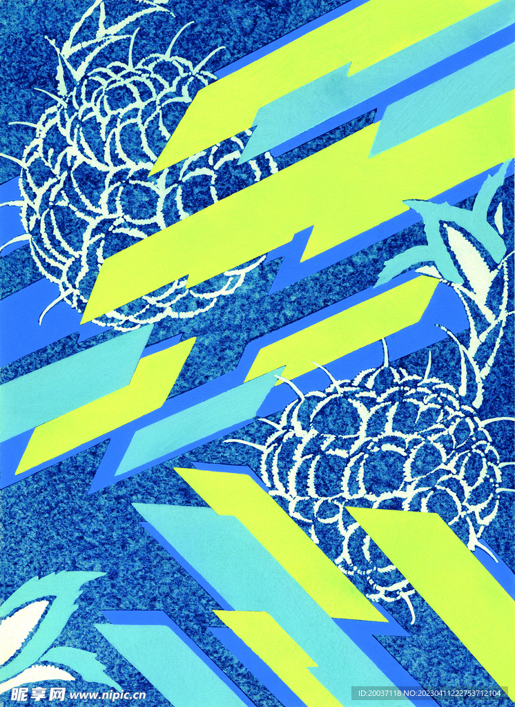 平行四边形图案 爆炸 条纹