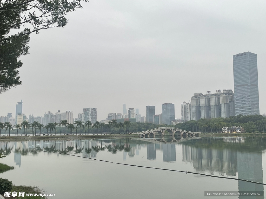 湖边风景