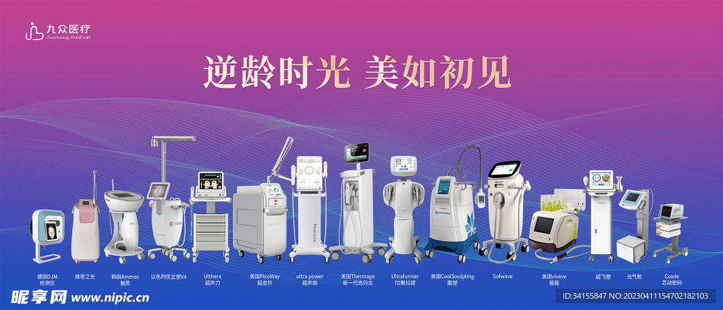 医美设备汇总