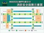 消防疏散线路