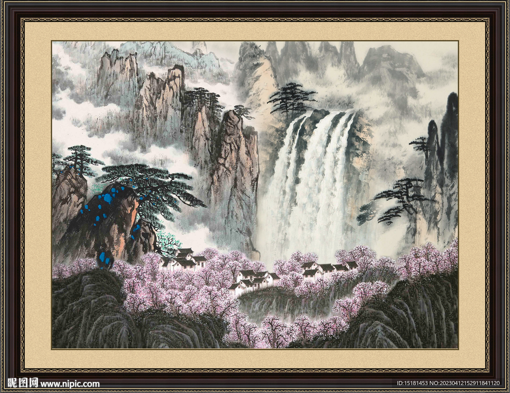 山水画 