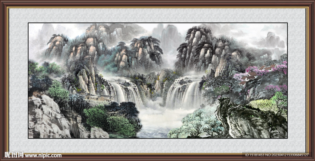 山水画 