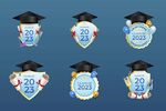 2023硕士学士毕业生图标