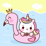 儿童海滩沙滩插画 图片