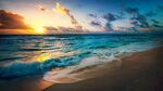 夏天海浪沙滩 