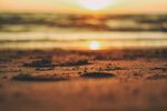 夏天海浪沙滩
