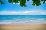 夏天海浪沙滩