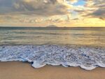 夏天海浪沙滩